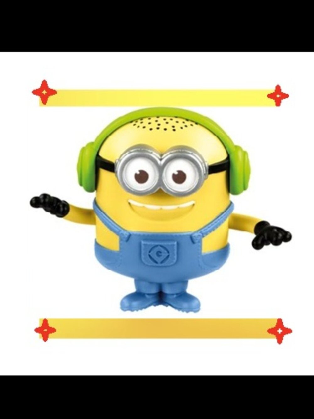 McDonald's x Despicable Me 3 Happy Meal Toy Groovin' Minion Circa 2017